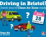 Driving in Bristol? Check you're clean air zone ready