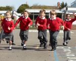 This image shows children at school
