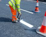 This is a picture of road improvement work