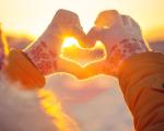 This image shows someone feeling healthy in winter